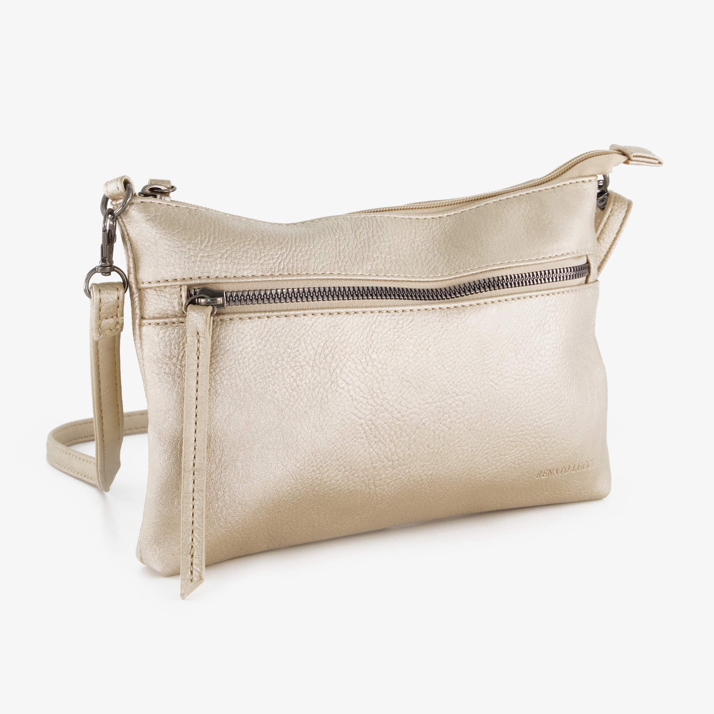 Renato Lucci dames schoudertas goud