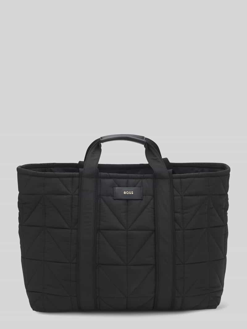 Boss Shopper met doorgestikt motief, model 'PALMAH'