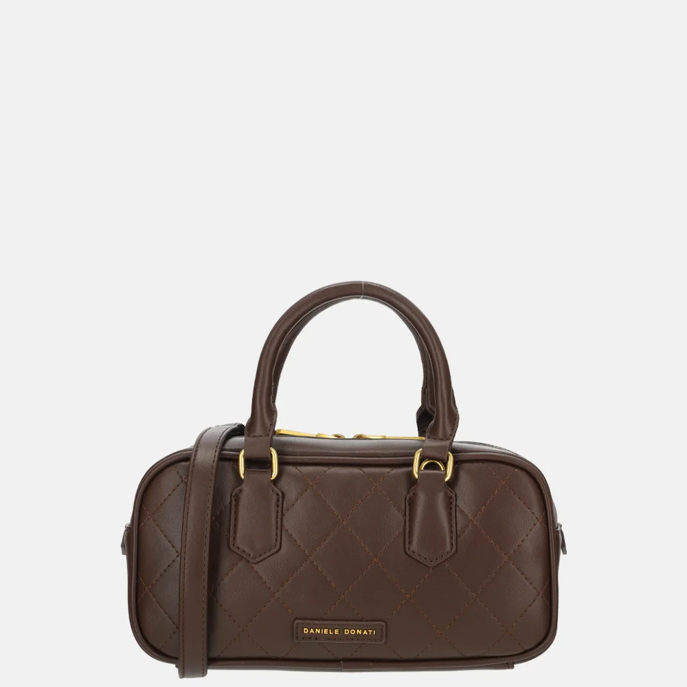 Daniele Donati handtas handtas stiksels dark brown
