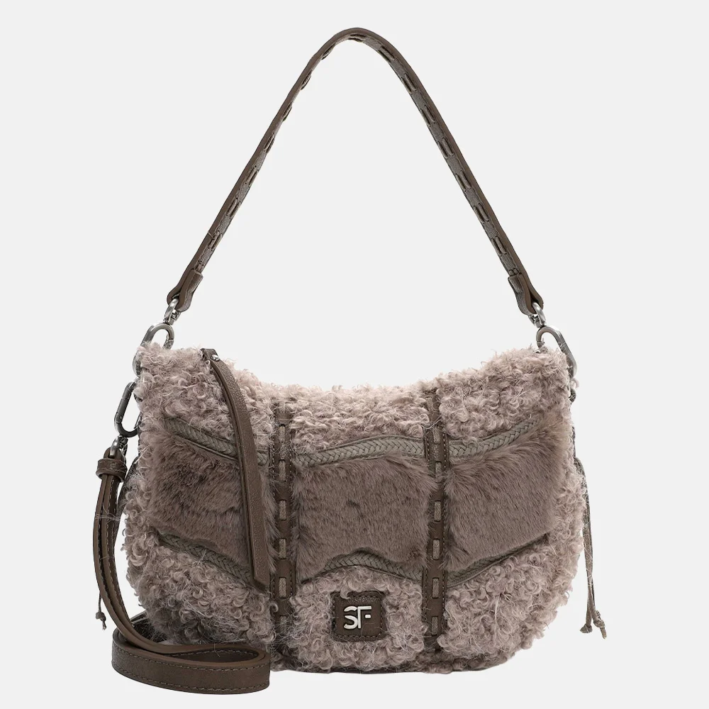 Suri Frey Resy schoudertas teddy taupe