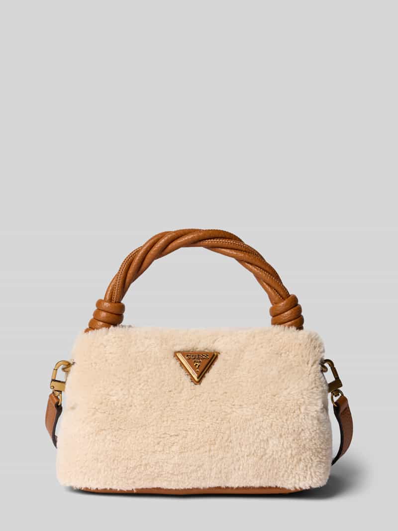 Guess Schoudertas met labeldetail, model 'SHAIDA'