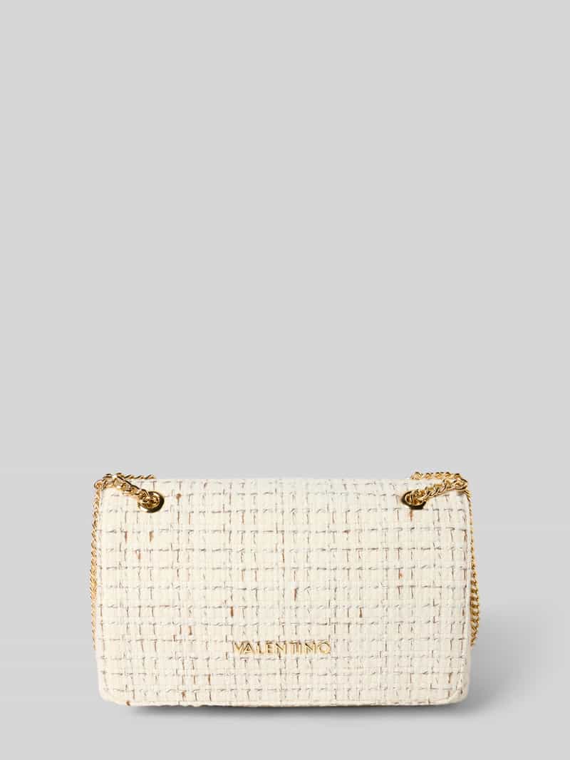 VALENTINO BAGS Schoudertas met logo-applicatie, model 'Tweed'