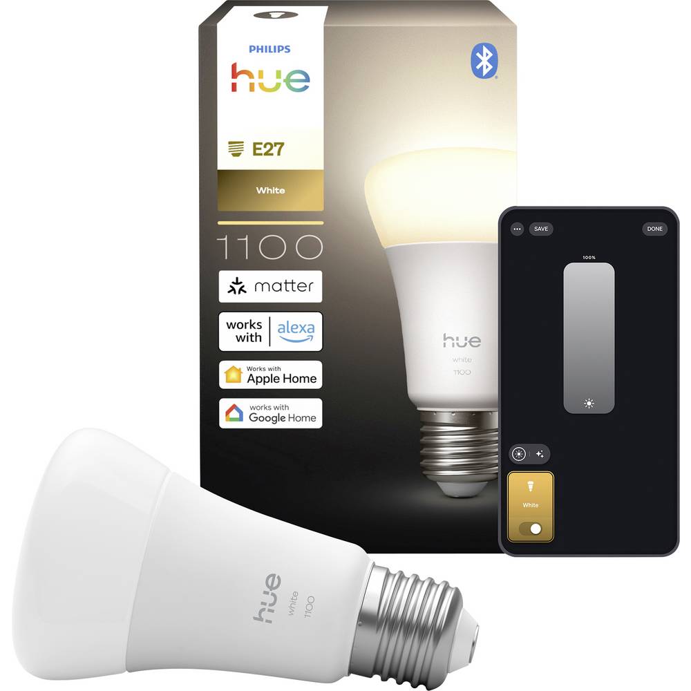 Philips LED-lamp 929003856101 Energielabel: E (A - G) Hue White E27 E27 Warmwit Energielabel: E (A - G)