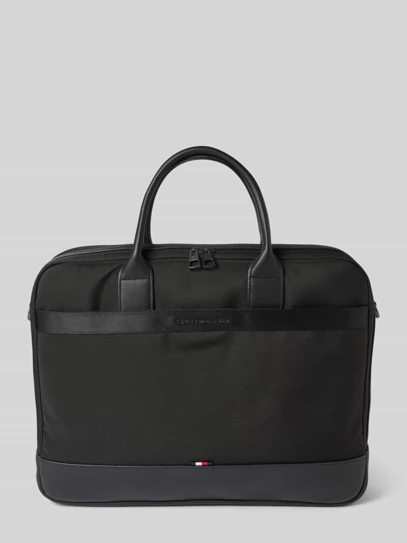 Tommy Hilfiger Laptoptas TH NYLON TRAVEL COMPUTER BAG , zakelijke tas, messenger bag, ideaal voor zakenreis