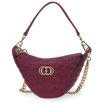 La Carrie Handtas  VIOLET STICH SPOON SHOULDER BAG