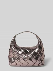 Jake*s Cocktail Handtas in gevlochten look met korte draagband