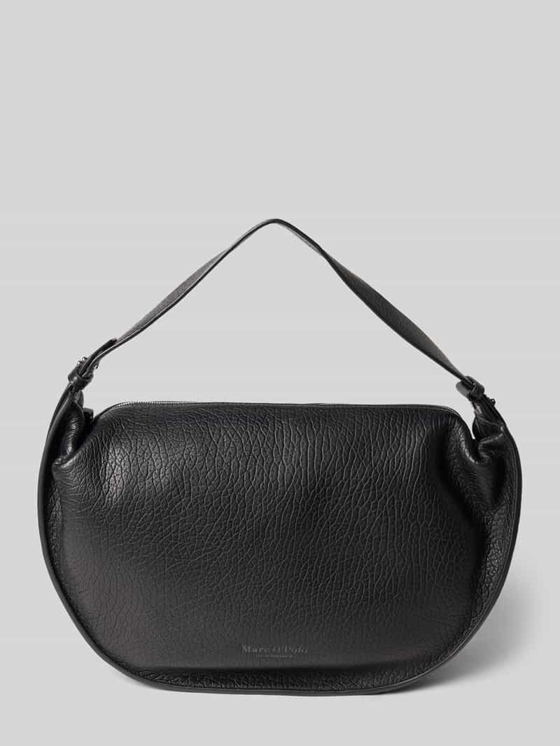 Marc O'Polo Schoudertas van echt schapenleer