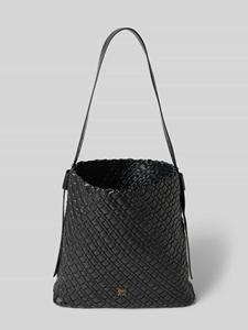 Tommy Hilfiger Shopper met grof geweven motief