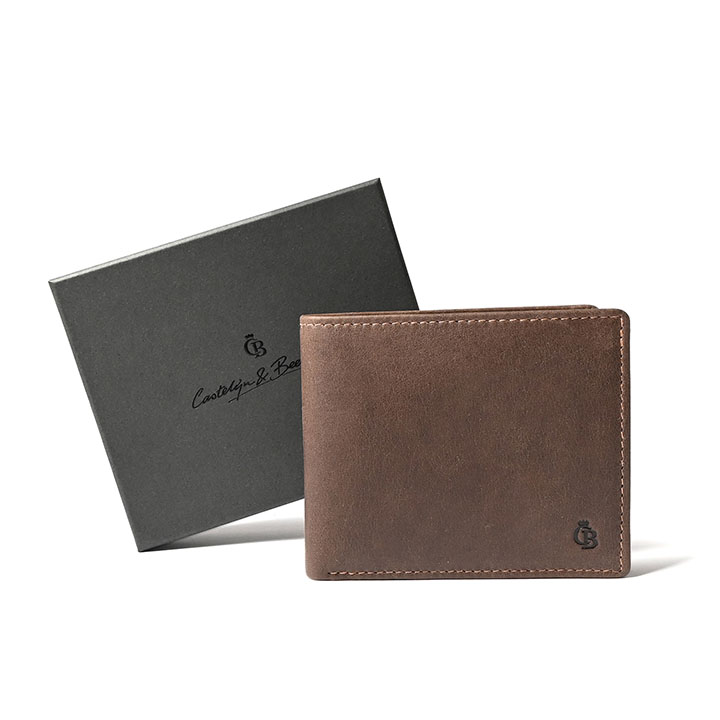 Castelijn & Beerens Billfold RFID Giftbox Mocca
