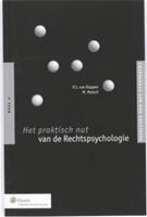 Het praktisch nut van de rechtspsychologie