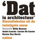 Dat is architectuur