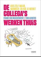 De collegas werken thuis