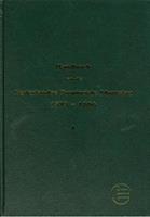 handboek van Nederlandse provinciale mutslag 1573-1806 Deel 1, Holland, West-Friesland, Zeeland, Utrecht