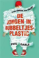 De jongen in bubbeltjesplastic