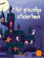 Usborne stickerboek Griezelige stickerboek