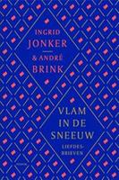 Vlam in de sneeuw