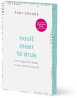 Nooit meer te druk