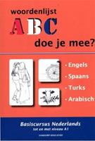 1.Engels, Spaans, Turks, Arabisch woordenlijsten