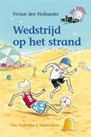 Wedstrijd op het strand