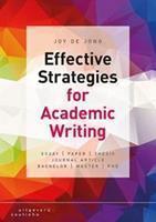 Effective strategies for academic writing