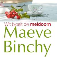 maevebinchy Wit bloeit de meidoorn