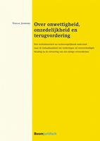 Over onwettigheid, onzedelijkheid en terugvorderingnietigheid en terugvordering - Tobias Jonkers - ebook