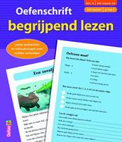 leren lezen Oefenschrift begrijpend lezen AVI:4/E4 23 cm