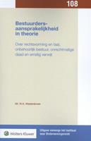 Bestuurdersaansprakelijkheid in theorie
