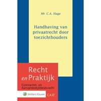 Handhaving van privaatrecht door toezichthouders