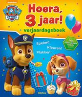 Paw Patrol Hoera, 3 jaar! Verjaardagsboek