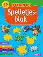 leerrijk spelletjesblok blauw