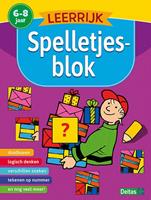 leerrijk spelletjesblok paars