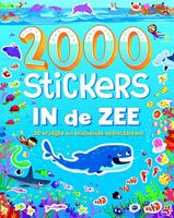 2000 stickers In de zee