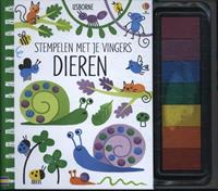 Stempelen met je vingers - Dieren