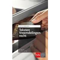 Teksten Vreemdelingenrecht. Editie 2018-2019