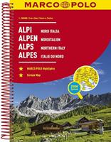MARCO POLO Reiseatlas Alpen Norditalien 1:300 000