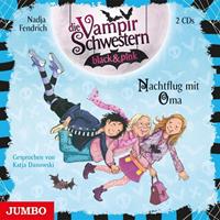 nadjafendrich Die Vampirschwestern black & pink. Nachtflug mit Oma