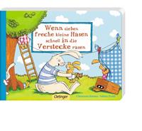 sabinepraml Wenn sieben freche kleine Hasen schnell in die Verstecke rasen