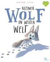 rachelbright Kleiner Wolf in weiter Welt