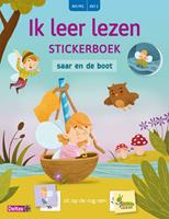 Deltas ik leer lezen stickerboek Saar en de boot