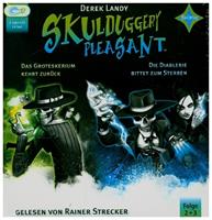 Derek Landy Skulduggery Pleasant 2 Das Groteskerium schlägt zurück + 3 Die Diablerie bittet zum Sterben