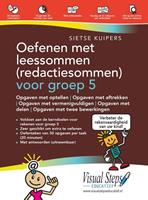 Oefenen met leessommen (redactiesommen) voor groep 5. Optellen, aftrekken, Keer- en deelsommen, gecombineerde sommen, Sietse Kuipers, Paperback