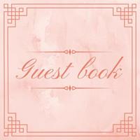 Aquarel Watercolor Gastenboek voor Huwelijk | Bruiloft | Verjaardag | Babyshower | Babyborrel | Verjaardag &Vertical