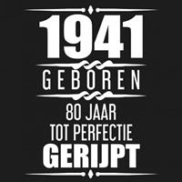 Albaspirit Gastenboeken 1941 Geboren 80 Jaar Tot Perfectie Gerijpt