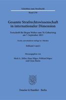 Gesamte Strafrechtswissenschaft in internationaler Dimension.