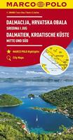 marcopolokaarten Marco Polo Dalmatië, Kroatische kust Midden en Zuid -   (ISBN: 9783829739887)
