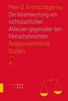 Theologischer Verlag Zürich Die Verantwortung von nichtstaatlichen Akteuren gegenüber den Menschenrechten