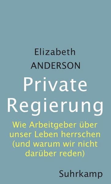 Elizabeth Anderson Private Regierung