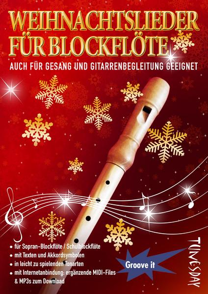 Tunesday Records Musikverlag Weihnachtslieder für Blockflöte - B-Ware!