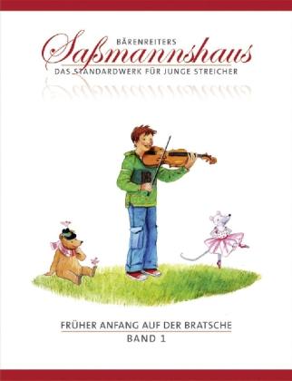 Kurt Sassmannshaus, Egon Sassmannshaus Früher Anfang auf der Bratsche 1